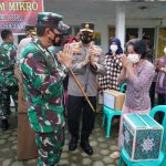 Pangdam II/Swj dan Kapolda Sumsel Cek Posko PPKM Mikro di Dua Kelurahan