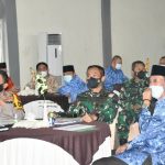 Pangdam II/Swj Ikuti Rakor Pemberlakuan PPKM Skala Mikro di Wilayah Palembang