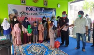 Gelar Bukber, Forjumis Santuni Anak Yatim dan Duafa