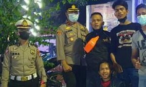 Usai Diamankan ke Polsek Cikande, 10 Pengendara ber Pita Hijau Gagal Mudik