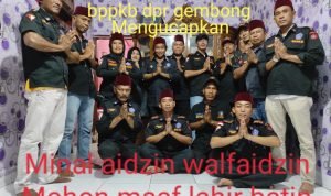 BPPKB Banten DPRT Desa Gembong Mengucapkan Selamat Hari Raya Idul Fitri 1442 H