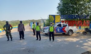 Petugas Gabungan di Blora Jaga Kawasan Wisata Waduk Tempuran