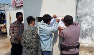 Tempel Surat Himbauan, Polsek Tanara Tutup Sementara 2 Tempat Wisata Religi