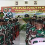 Pangdam II/Swj Beri Arahan ke Anggota Yonif 141/AYJP