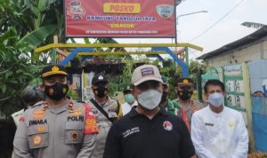 Gelar Swab Rapid Antigen, Polrestro Tangerang Kota Temukan Satu Keluarga di Gandasari Positif