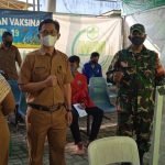 Serda Achmad Sahuri Giat Lakukan Pemantauan Vaksinasi Pertama Pada Guru