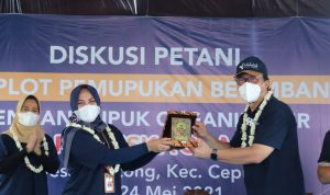 Desa Kentong Cepu sebagai Demplot Pemupukan Berimbang di Blora