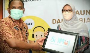 Aplikasi si IMUT Dilaunching Kepala BKPPD Cilacap