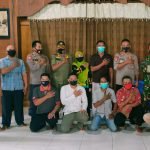 Silaturahmi Antar Perguruan Silat di Kradenan Blora Guna Jalin Kondusifitas