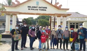 Kunjungan Silaturahmi Loka PSPL Serang ke Pulau Tunda