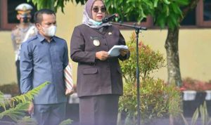 Wabup Mura Pimpin Apel Gelar Pasukan Operasi Ketupat Musi Tahun 2021