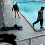 Pria Berpakaian Pengantin Nekat Lompat Dari Kamar Hotel Lantai 7 Hinggah Tewas Menggenaskan