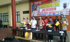 Polres Metro Jakarta Pusat Berhasil Tangkap Pelaku Tawuran