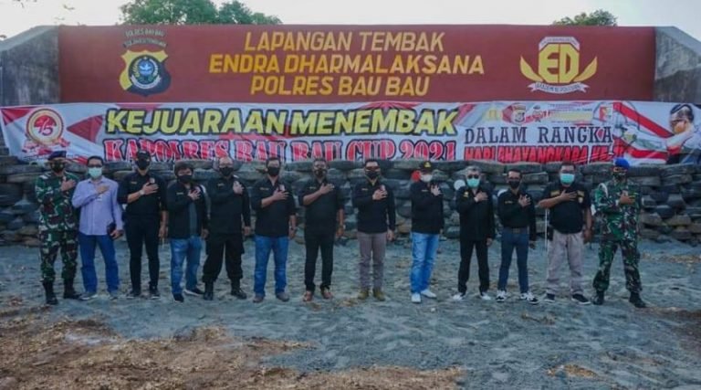 Pemkot Baubau Dukung Cabor Menembak