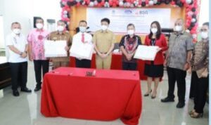 Pemanfaatan Kasda Online, Walikota Manado Teken MOU Dengan BPKP, Bank SulutGo