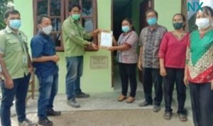 Komitmen “Tumbuh dan Berkembang bersama Masyarakat”, PT. TPL Tbk Bantu Poskesdes di Parmaksian