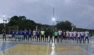 Kompi Senapan 725 Gelar Turnament Futsal Anoa Masega Cup I