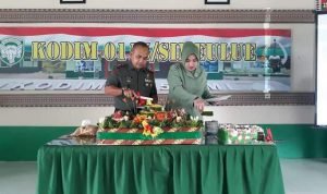 Peringati HUT ke 15, Kodim Simeulue Gelar Acara Syukuran Secara Terbatas