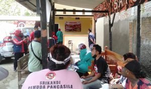 Peringati Hari Lahir Pancasila, Ormas PP Blora Adakan Donor Darah Kerjasama dengan PMI