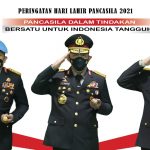 Pangdam II/Swj bersama Forkopimda Sumsel Ikuti Upacara Peringatan Hari Lahir Pancasila