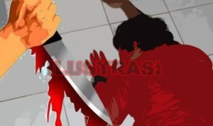 Diduga Gegara Warisan Mantan RT Lebak Wangi Dibacok Ponakannya Sendiri