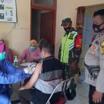 TNI-Polri Blora Intensif Pantau Kegiatan Vaksinasi Covid-19 di Jati