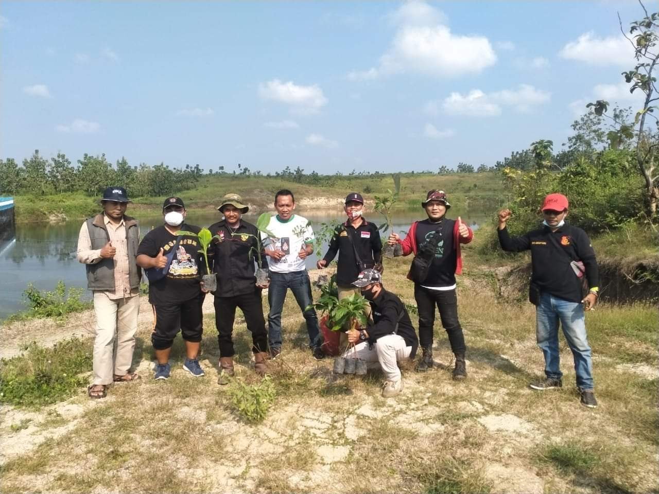 AMPHIBI Peringati Hari Lingkungan Hidup Sedunia 2021 di Waduk Bangle 1 IMG 20210608 WA0198