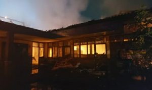 Kantor Desa Bitung Jaya di Cikupa Hangus Dilalap Api