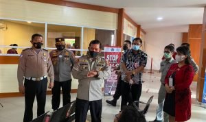 Satgas Saber Pungli Pusat Tinjau Pelayanan Samsat Manado