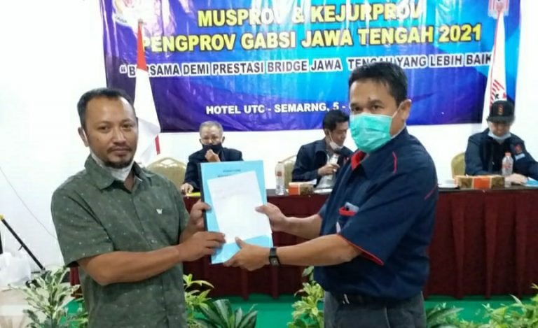 Abdul Hadi Pimpin Gabsi Jateng Periode 2021-2025