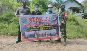Babinsa Koramil Serawai Terus Sosialisasikan Bahaya Karhutla