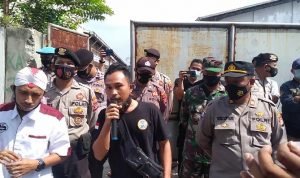 Buntut Panjang Dugaan Pelecehan Jurnalis Oleh Oknum Satpam, Puluhan Wartawan Lakukan Aksi Orasi Didepan PT. Cipta Buana Pasta