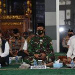 Danrem 044/Gapo Ikuti Mujahadah Kubro dan Istighosah di Mapolda Sumsel