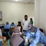 Tim Gabungan Percepatan Penanganan Covid 19 Gelar Vaksinasi di Pasar Rumput Pangkalpinang