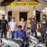 AJ Diamankan Polres Tomohon, Diduga Curi Sepeda Motor