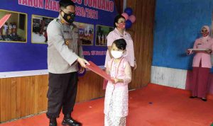 Moningkey Bersama Istri Hadiri Penamatan TK Kemala Bhayangkari 03 Tondano