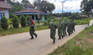 Babinsa: Linmas Bagian dari Masyarakat, Harus Mampu menjadi Contoh di Masyarakat