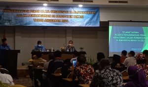 Kesbangpol Kabupaten Bekasi Giat Rapat Ormas di Hotel Green Cikarang