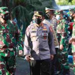 prokes TNI, Kapolri dan Menteri Kesehatan Tinjau Penaganan Covid-19 di Bangkalan