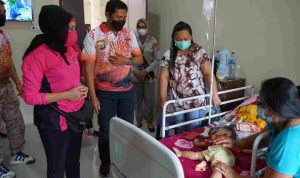 Kapolda dan Ketua Bhayangkari Sulut Tinjau Operasi Bibir Sumbing