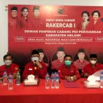 PDI Perjuangan Kabupaten Melawi Kalimantan Barat Ikuti RAKERCAB Secara Virtual