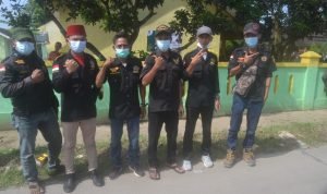 Penetapan Nomor Urut, PAC Lapbas Kecamatan Jawilan Turut Serta Pengamanan Pilkades Desa Junti 2021