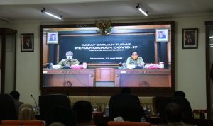 Ganjar Sampaikan, Ketersediaan TT dan Oksigen Aman Bagi Pasien Covid-19 di Blora