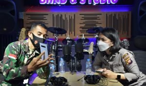 Polwan Cantik ini Disambut Langsung Oleh Dandim1205/ Sintang