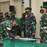 Pangdam Pimpin Upacara Sertijab dan Penyerahan Jabatan 3 Pamen Kodam II/Sriwijaya