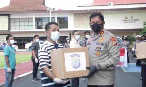 Sambut Hari Bhayangkara, Peringatan HKGB dan Hari Jadi Polwan, Polda Sulut Gelar Bakti Sosial