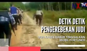 Digrebek Saat Judi, Dua Kades Kabur Tinggalkan Mobil Fortuner