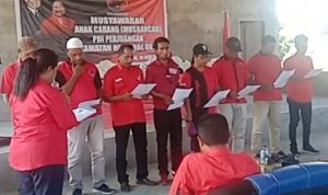 Musancab PDI-P, Rianto Sangaji Terpilih Sebagai Ketua PAC Huamual Masabakti 2021-2024