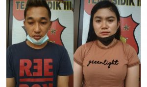 Astaga! Dua Sejoli Mencuri Motor di Depan ATM