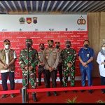 Vaksinasi Massal di Cilacap Ditinjau Langsung Panglima TNI dan Kabaharkam Polri